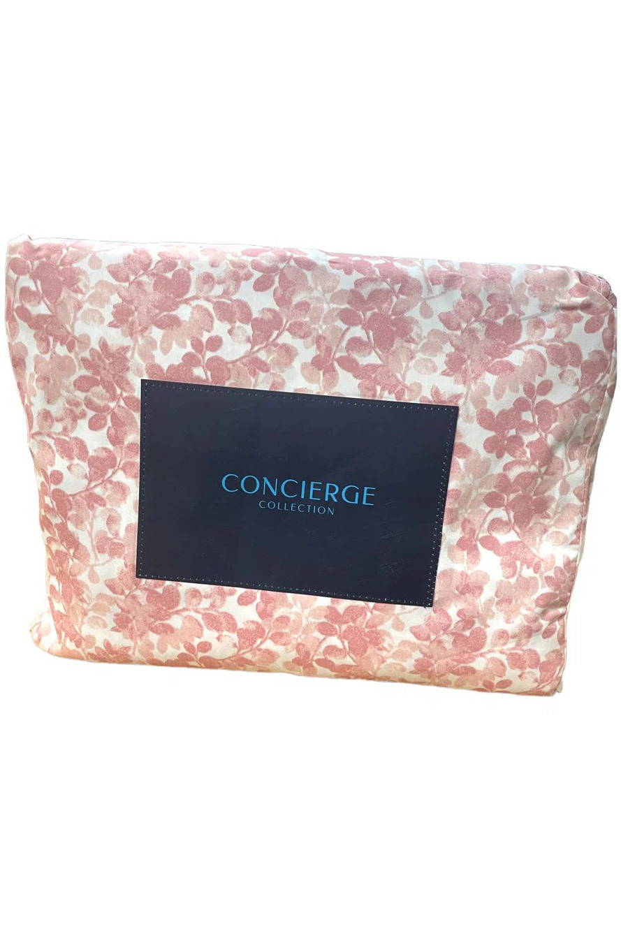Concierge Collection 400TC Supima Cotton 4-piece Sheet Set Pink FLR